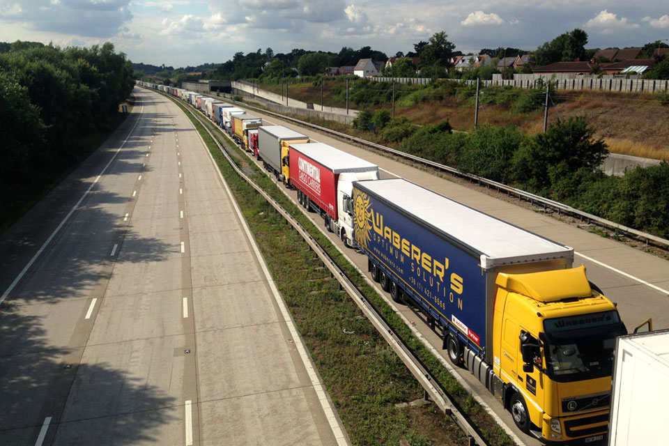 Lorry Queue M20