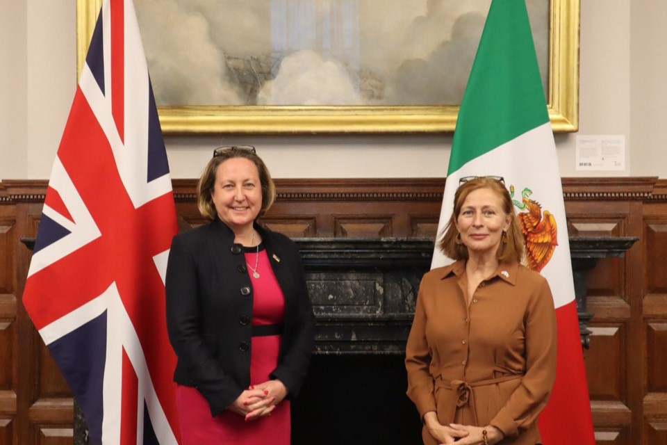 Anne-Marie Trevelyan and Tatiana Clouthier