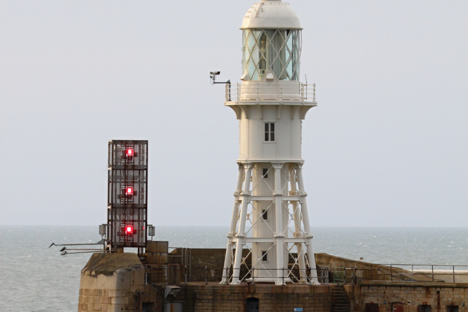 Red Lights at Dover Port