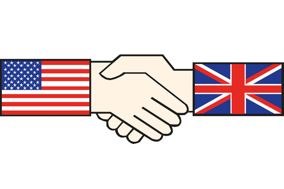 US UK Handshake